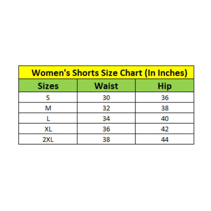 Women's Denim Solid Buttoned Shorts (Blue)